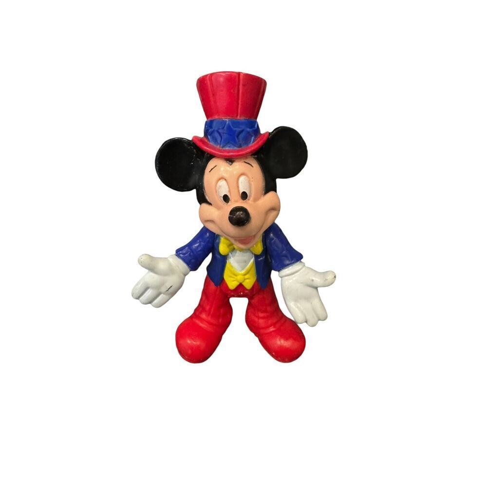 Disney Mickey Mouse Ringmaster Epcot Center Poseable 4" Action Figure